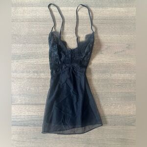 NEW Victoria Secret Lace Slip or Lingerie-Black-Medium